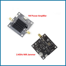 Load image into Gallery viewer, 2.4G /5G/5.8GWiFi swept jammer Shielder 2.4Ghz WiFi jammer Shielded development board / SZA2044 1W microwave power amplifier  T3
