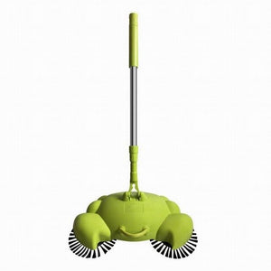 Hand Swept Sweeping And Sweeping Machine Plastic Stainless Steel Household Electric Cleaning Magic Broom Dustpan Combination Bag